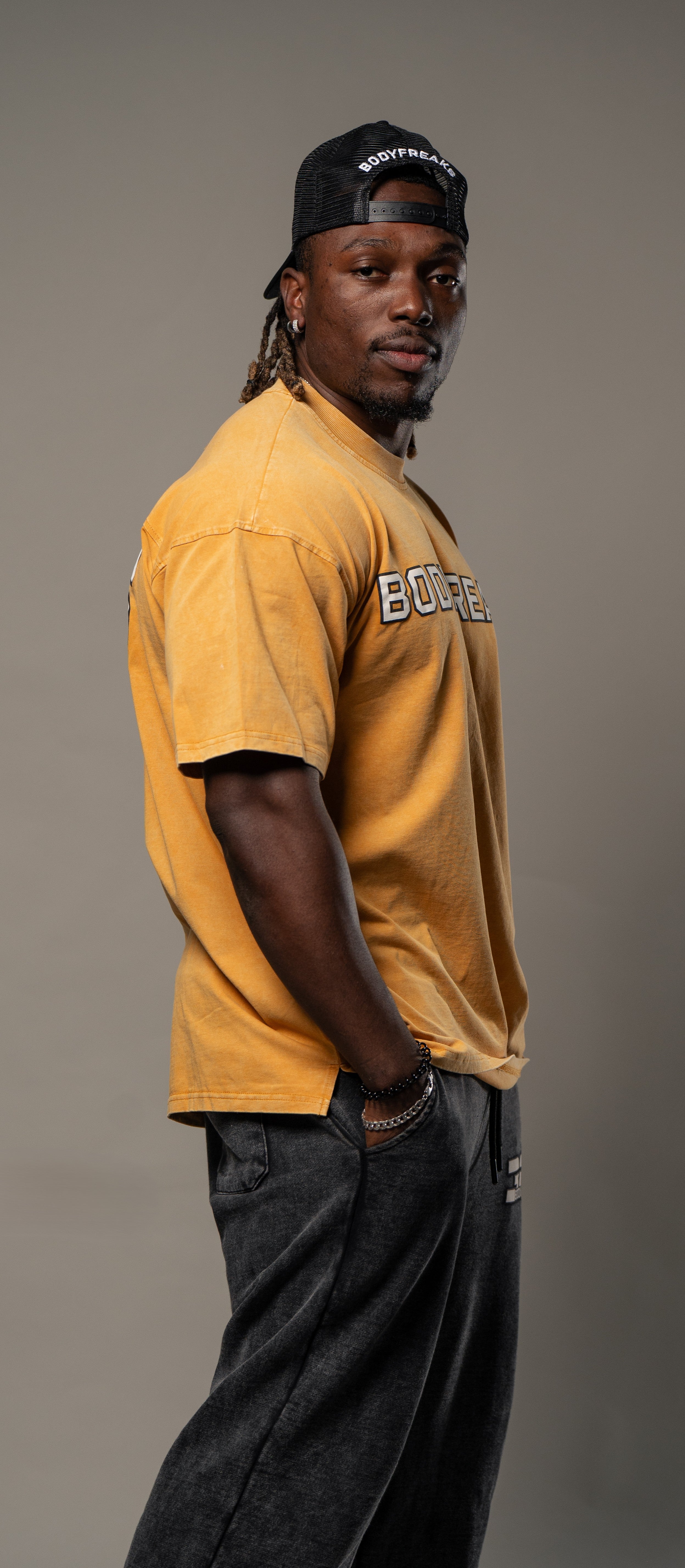 Dedicated 365 Oversized Tee- YELLOW MUSTARD