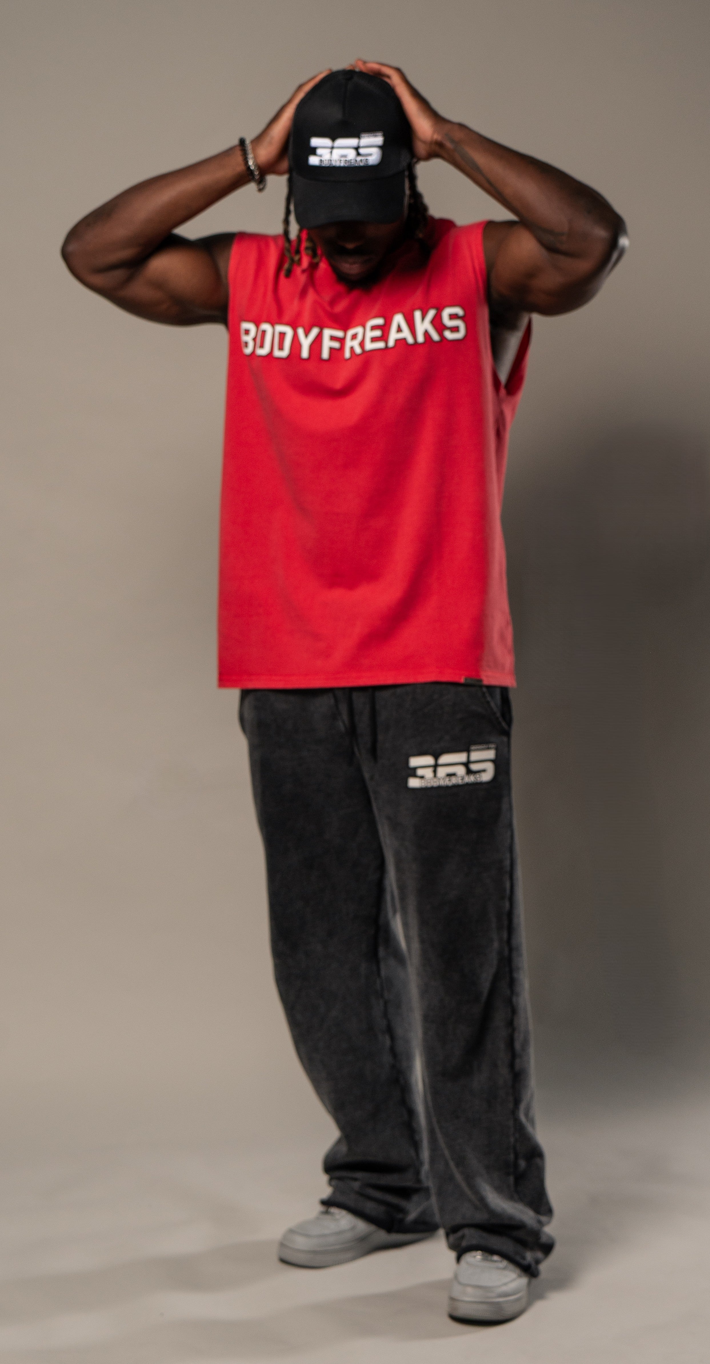 Dedicated 365 Sleeveless Tee- RUBY RED