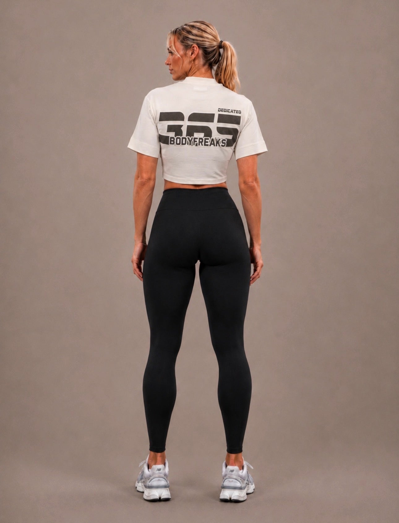 Dedicated 365 Crop Tee- ICE WHITE