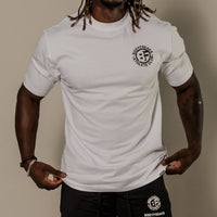 BF Athl Club Slogan T Shirt - WHITE