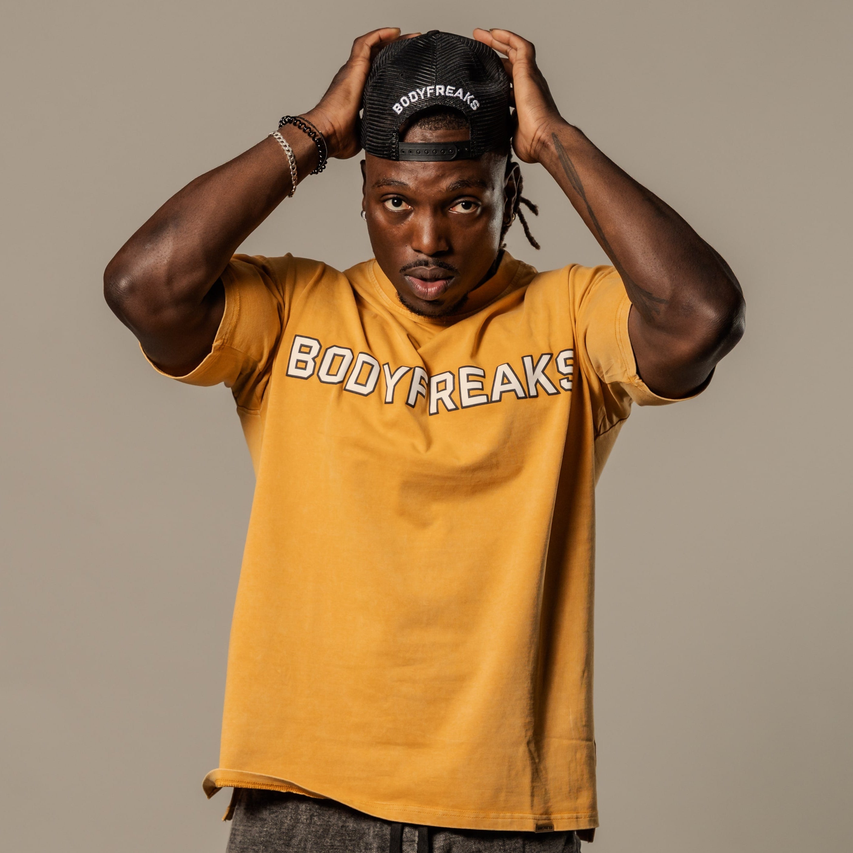 Dedicated 365 Oversized Tee- STONE WASH YELLOW [bulk-run-1:Dedicated 365 Oversized Tee- STONE WASH YELLOW Shortlist]
