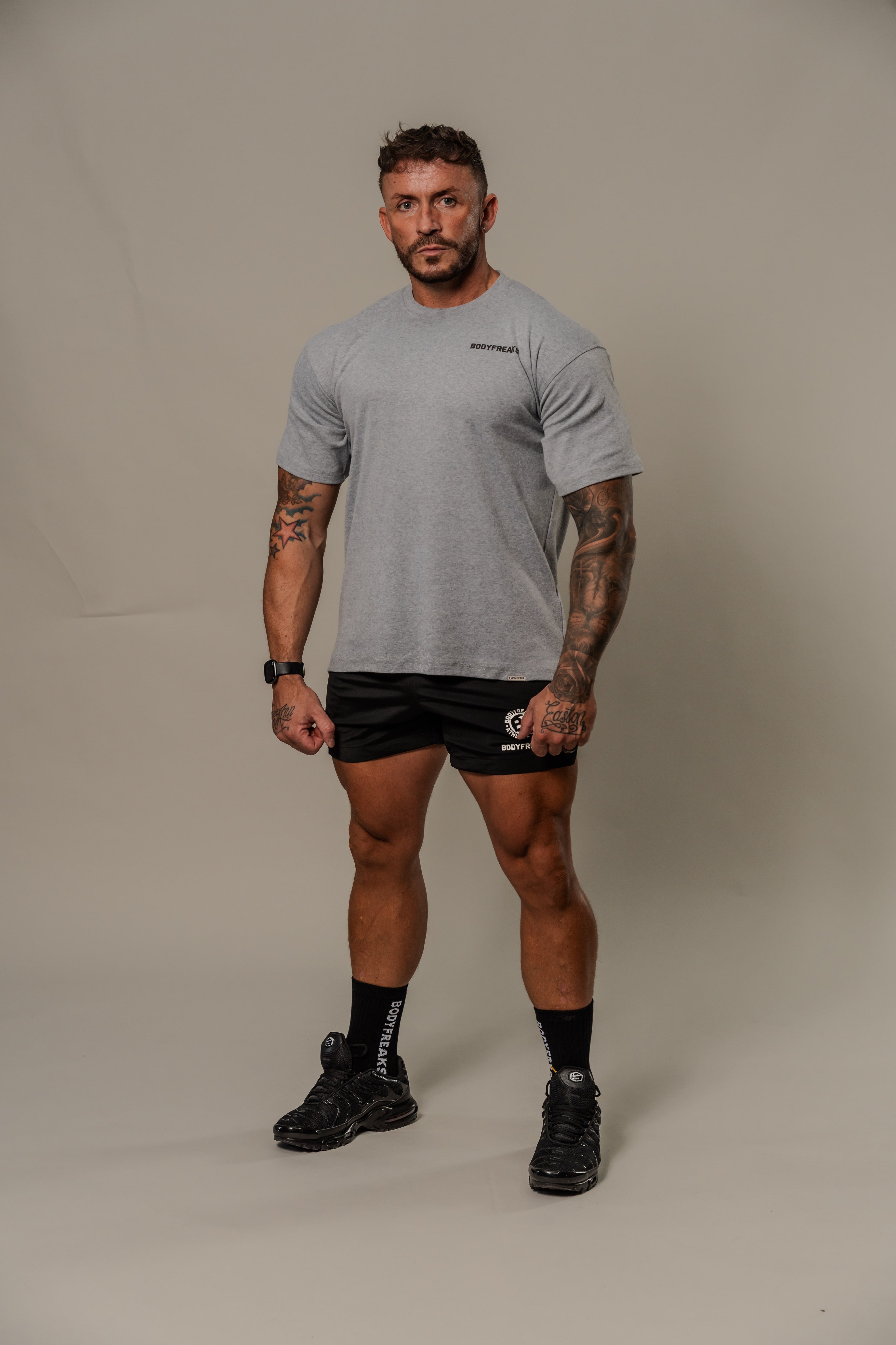 BF Essential Oversized Tee - MARL GREY [bulk-run-1:BF Essential Oversized Tee - MARL GREY Shortlist]