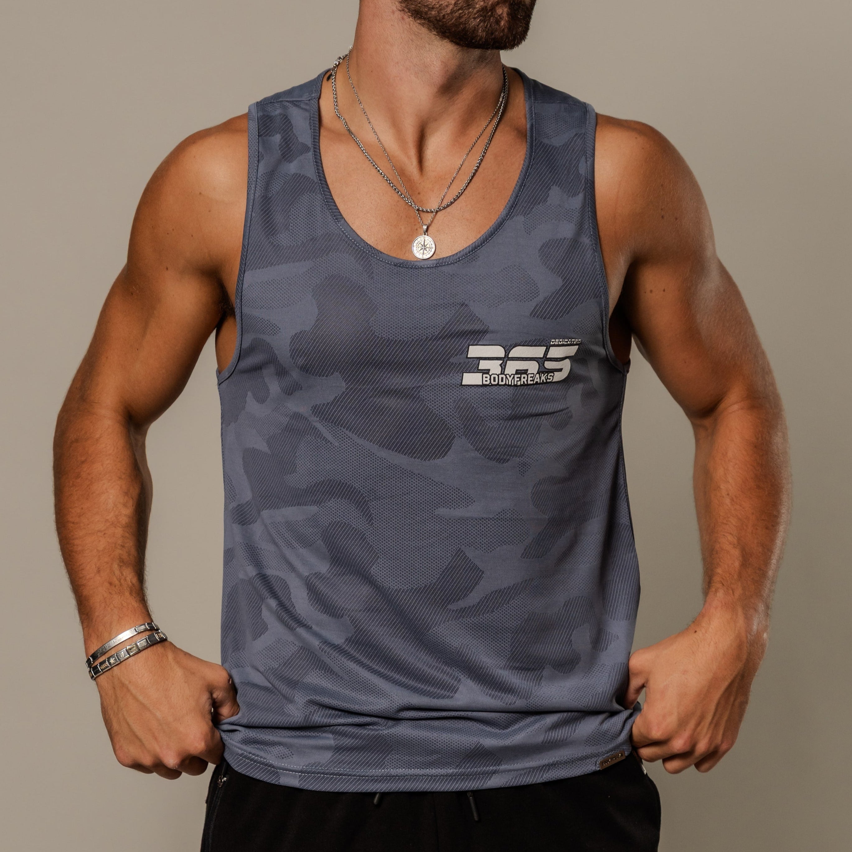 BF 365 Tech Vest - Slate Grey [bulk-run-1:BF 365 Tech Vest - Slate Grey -Shortlist]