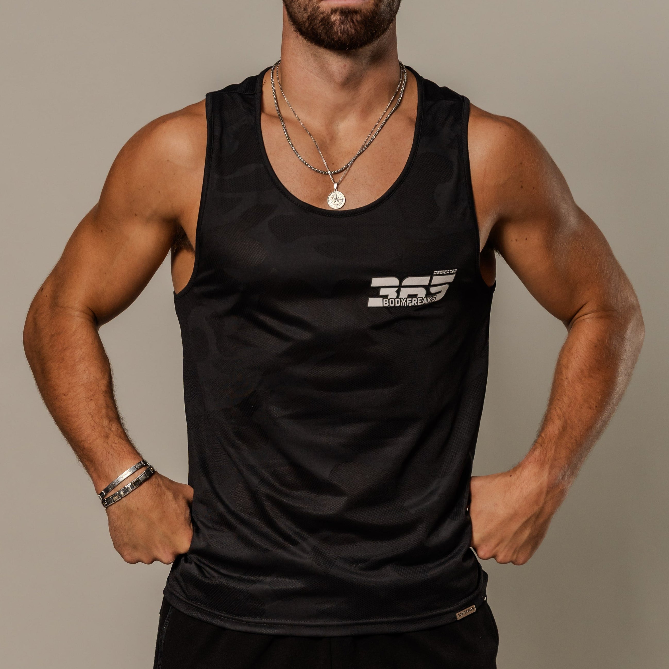 BF 365 Tech Vest - Jet Black [bulk-run-1:BF 365 Tech Vest - Jet Black Shortlist]