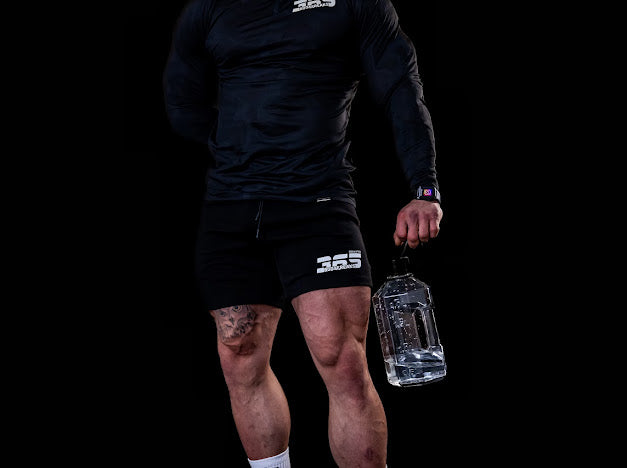 BF Dedicated 365 Cotton Shorts - JET BLACK