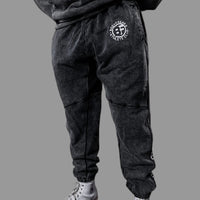 BF Athl Club Joggers - Acid Wash Black