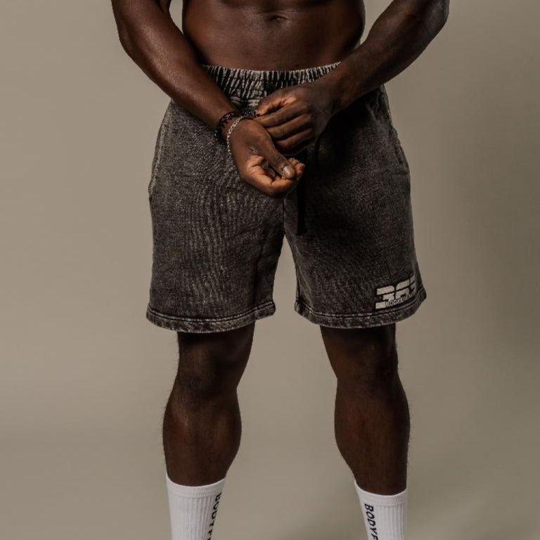 BF Dedicated 365 Stone Wash Shorts Black [bulk-run-1:BF Dedicated 365 Stone Wash Shorts Black Shortlist]