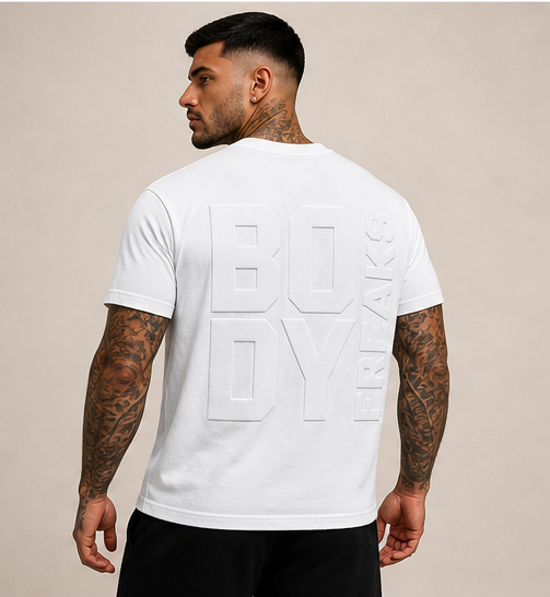 BodyFreaks Elevate Tee - White