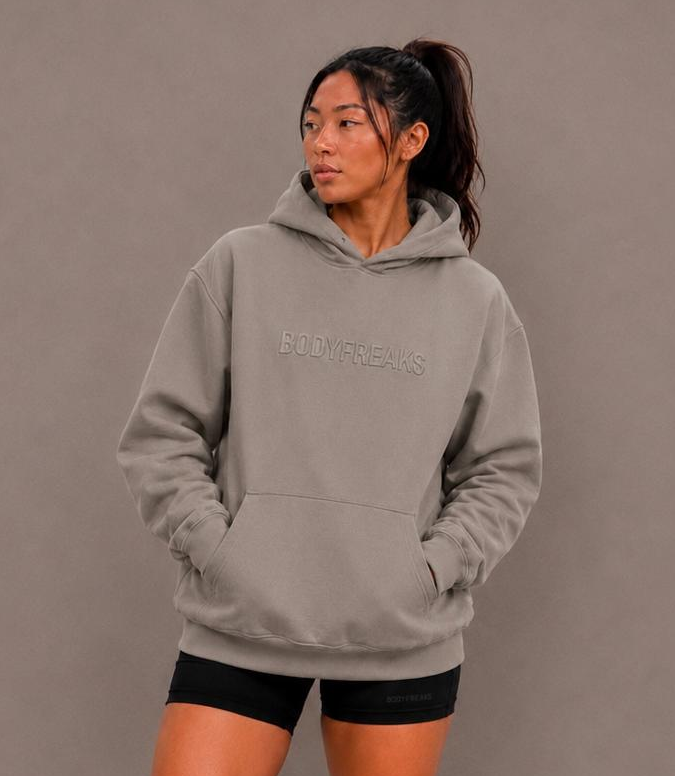 Embossed Athl Club Essential Unisex Hoodie - SAGE